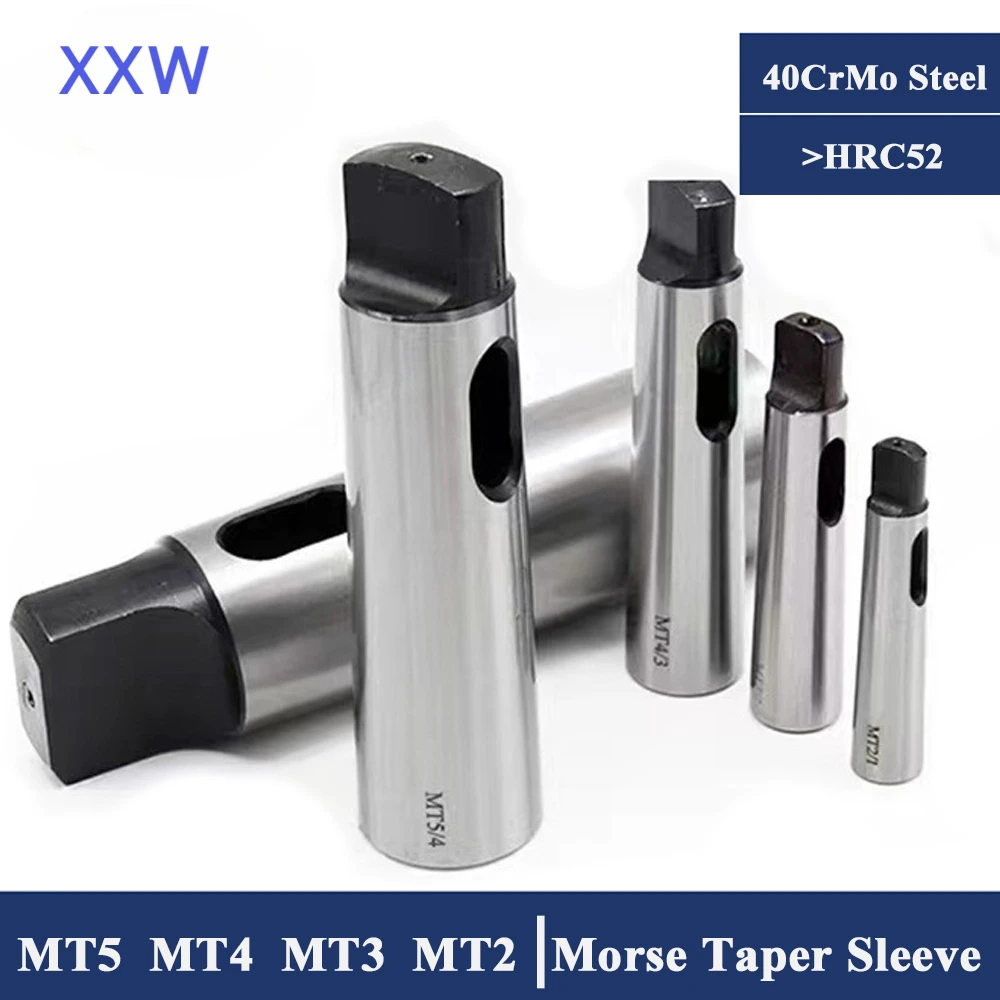 XXW Morse Taper Sleeve MT1MT2 MT3 MT4 MT5 MT6 Drill Sleeve Arbor Morse Taper Adapter Reducing Drill Sleeve For Shank Accessories