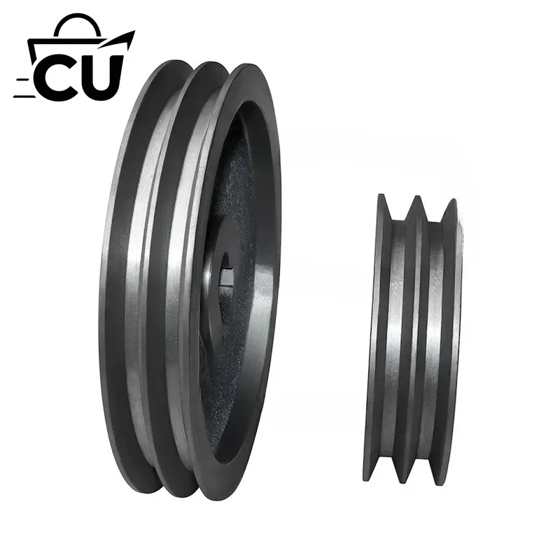 Suitable for 2A Type Double Groove Hollow Gear Reducer with A Diameter of 120mm-160mm, Motor Drive Wheel, Triangular Belt Pulley
