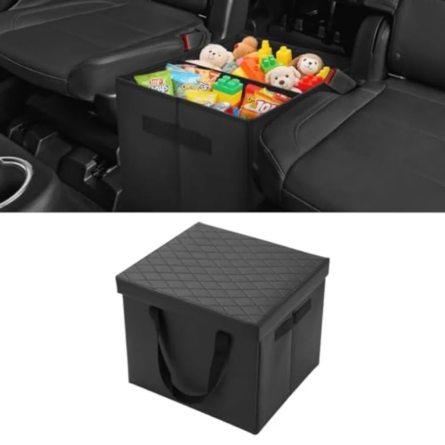 

Car Seat Organizer for Chevy Suburban Tahoe 2021-2025 2026 Accessories Suburban Backseat Storage Box Car Console Organizer for