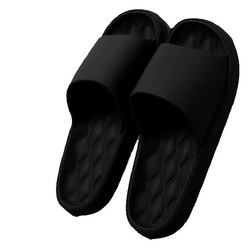 Modische Herren-Hausschuhe, Sommer, flach, leicht, EVA, für Zuhause, Badezimmer, bequeme, rutschfeste Paar-Hausschuhe, Indoor-Slides, Duschschuhe