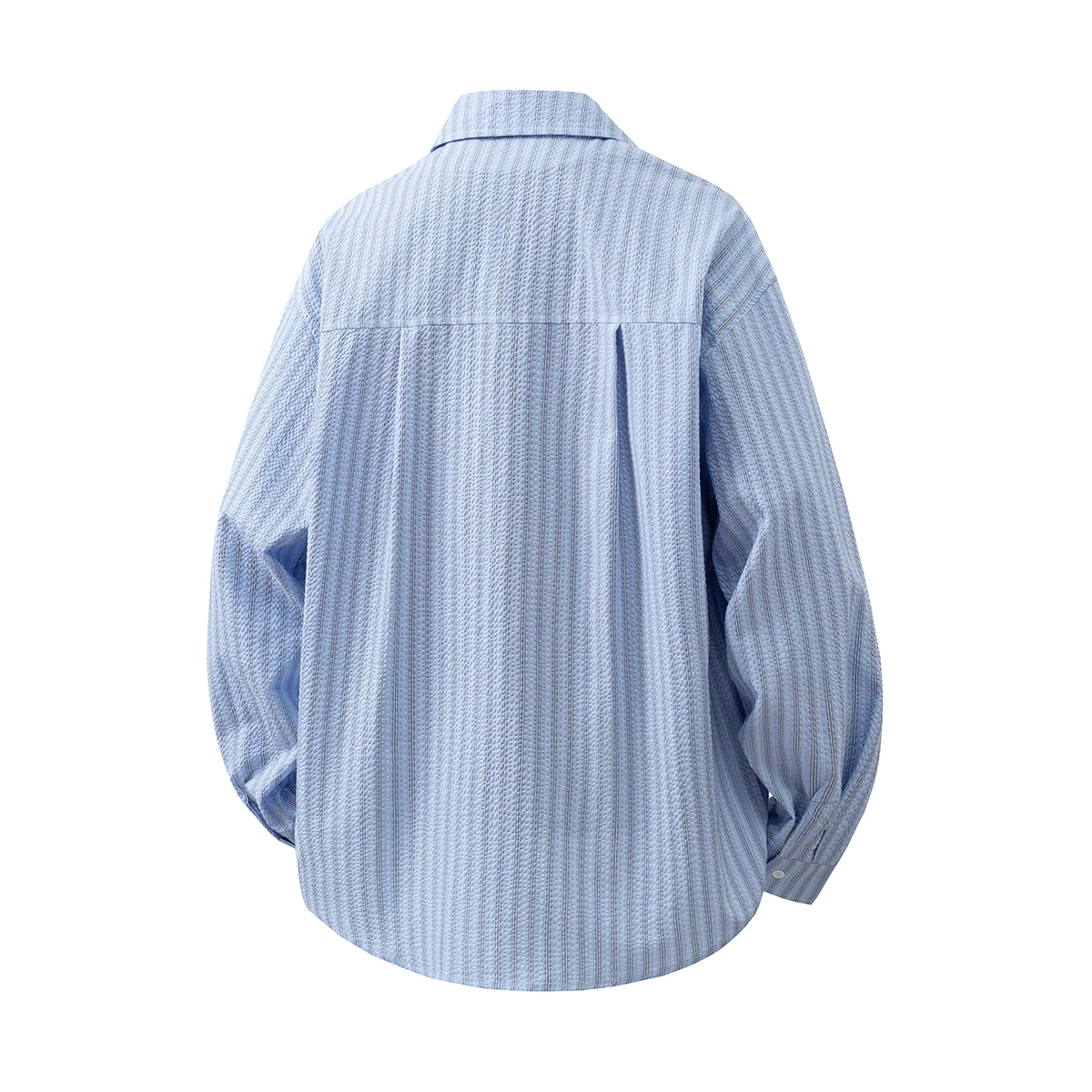 2026 Spring Autumn Men Striped Shirt Men Splicing Long Sleeved Shirt Unisex Tops Students Stylish Blouse Male Loose Shirts