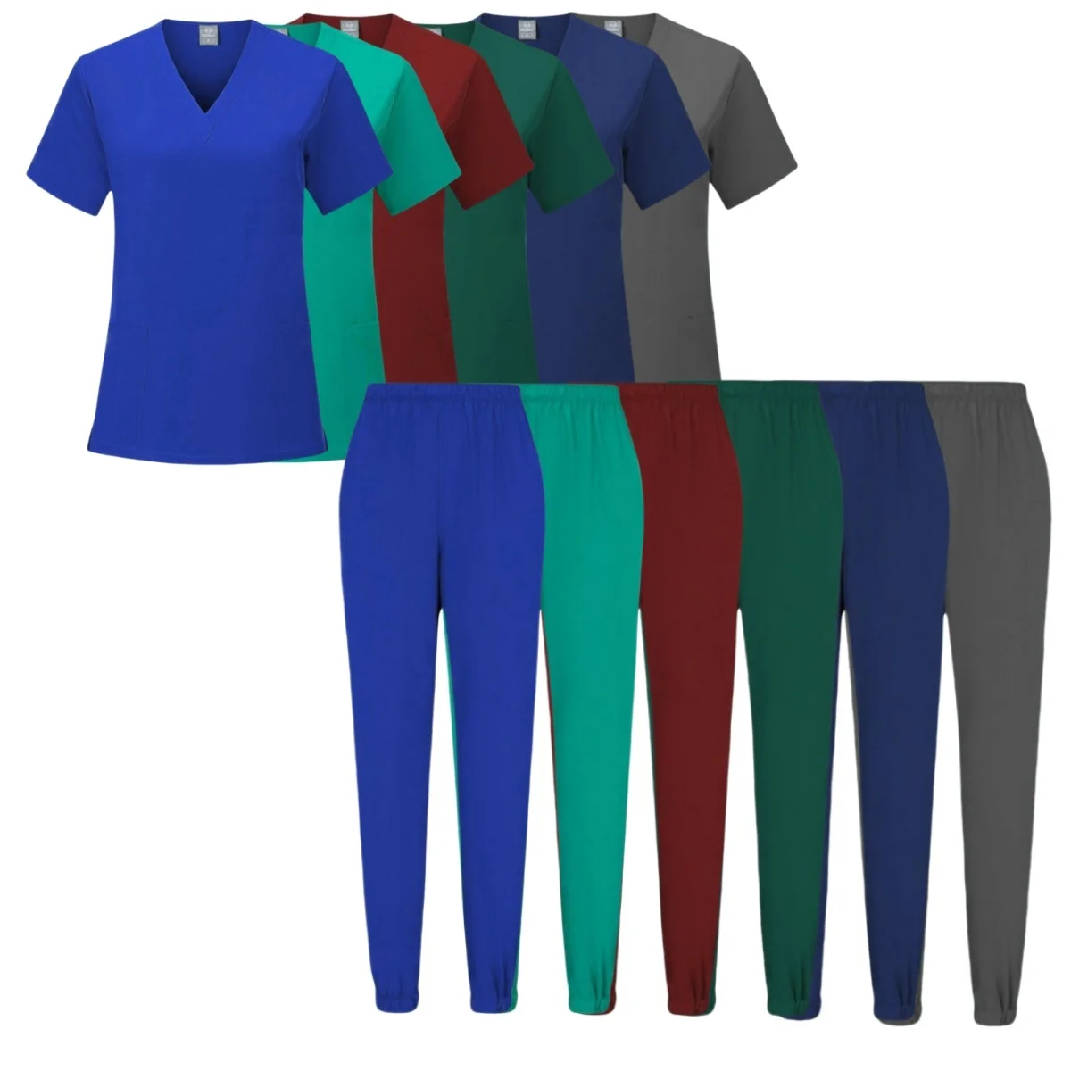 Scrub per infermiere in tessuto morbido lavabile Scrub accessori per infermieri da donna per uniformi mediche per infermieri ospedalieri