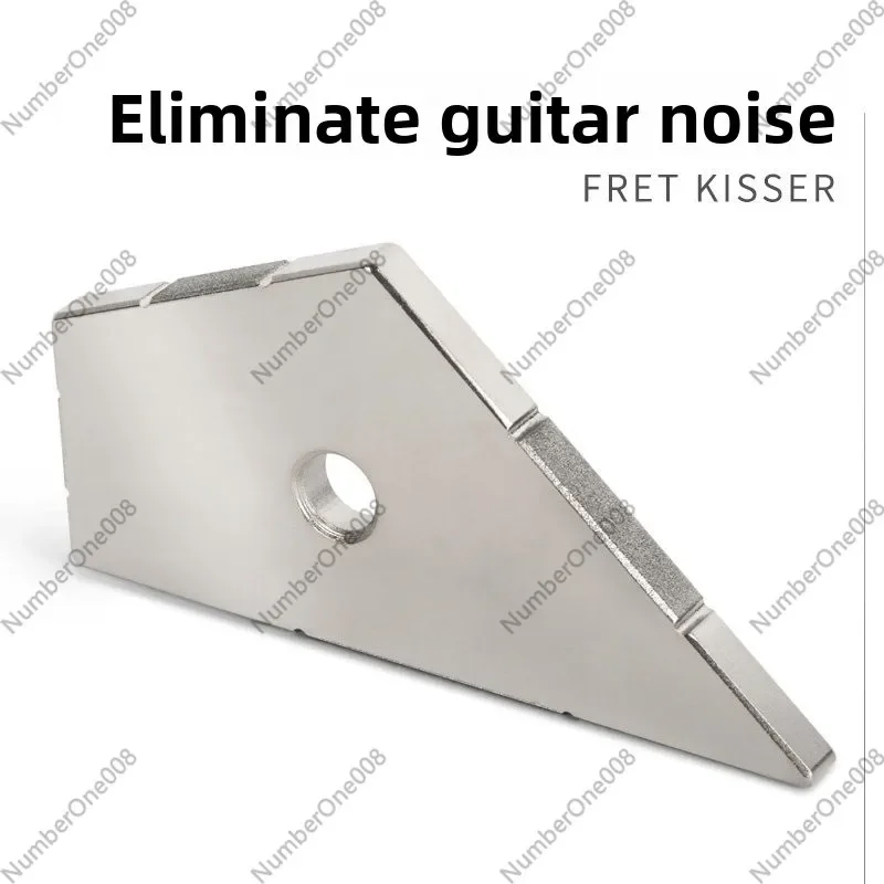 Guitar Fret Leveling File, 4-Sided Diamond Grit Sanding Tool for Fret Leveling & Buzzing Removal, Acoustic Guitar Luthier Tool