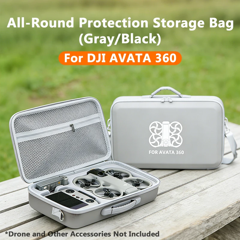 

Storage Bag For DJI Avata 360 Handbag Outdoor Travel Carrying Case For DJI AVATA 360 RC 2 Controller Case Drone Accessories