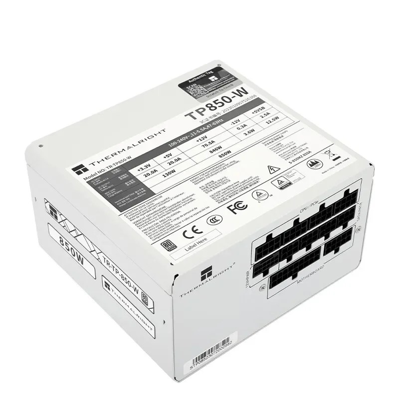 Módulo completo Platinum Power Supply, interface da caixa do computador