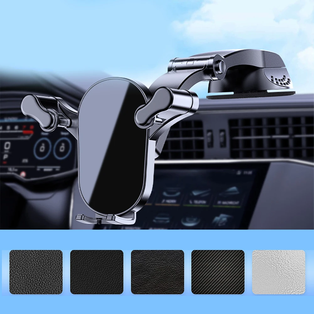 Suction Cup Phone Pad Universal Holder Car Mount Cellphone Stand 360-Degree Rotation Dashboard Mobile Phone Bracket Support