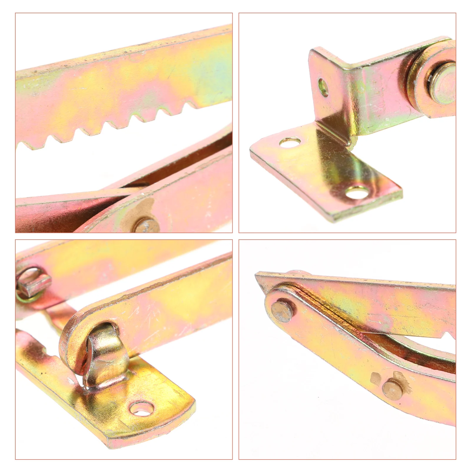 

Adjustable Sofa Support Frame Hinge Heavy Duty Iron Folding Strong Durable Low Noise Easy Install for Cabinet