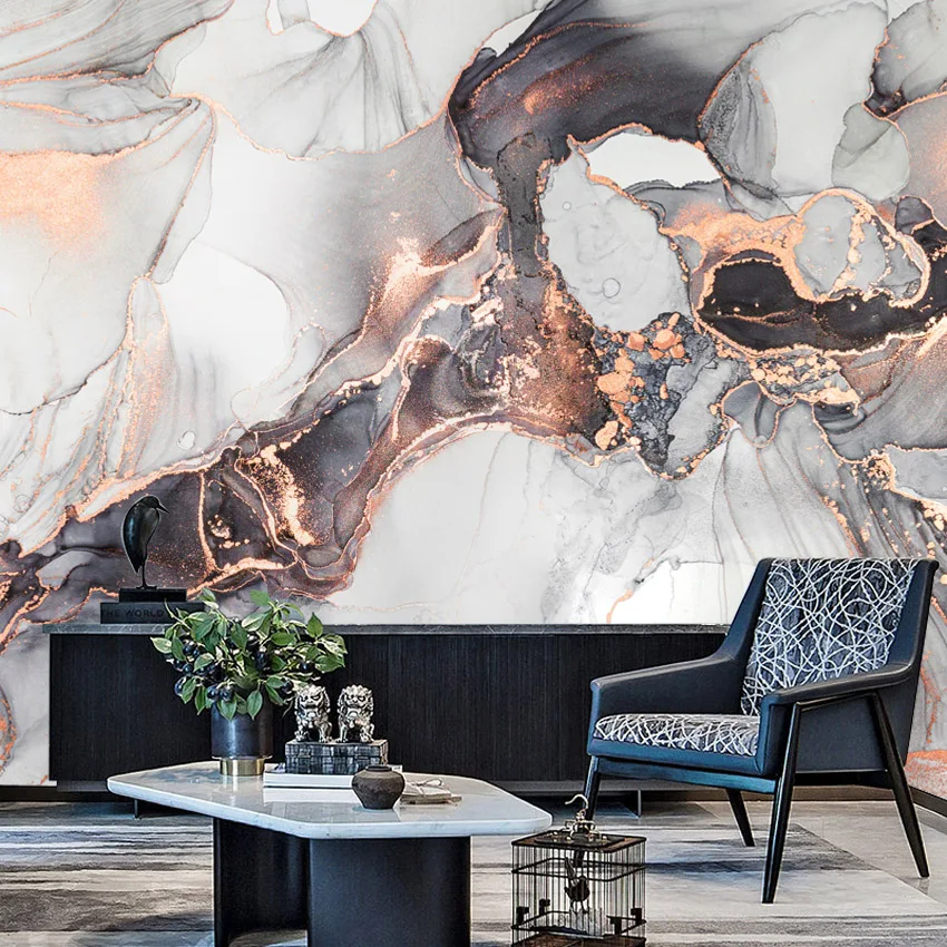 ورق حائط مخصص قابل للتقشير واللصق لتزيين غرفة المعيشة وغرفة النوم ورق حائط للاتصال وفرشاة ديكور المنزل حبر جداريات أريكة خرسانية