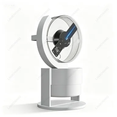 Desktop LED 3D Holographic Fan Display Naked Eye Stereo Advertising Machine With Speaker Hologram Projection Ornament