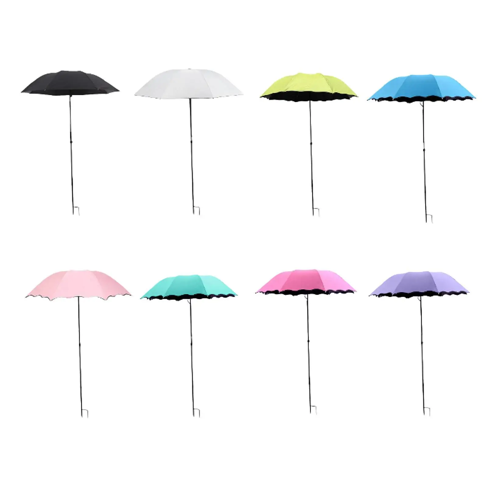 Adjustable Plant Umbrella Protection Outdoor Shade Canopy for Patio Flowers Garden Bed Pool