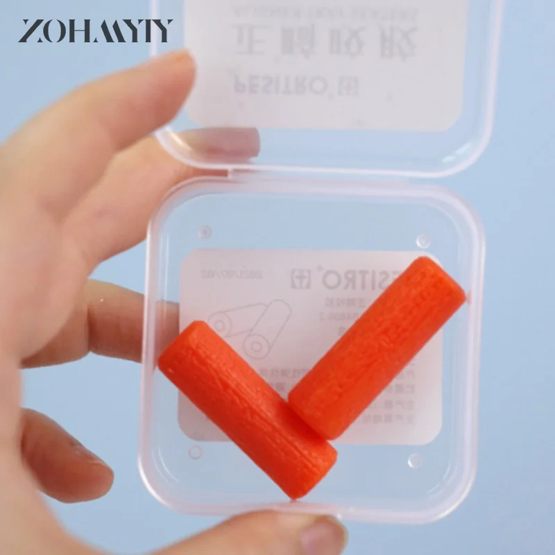 2Pcs Tooth Chew Aligners for Tooth Aligner Chewies Aligners Tray Seaters Adult Molar Hand Held Chewing Stick Square Box