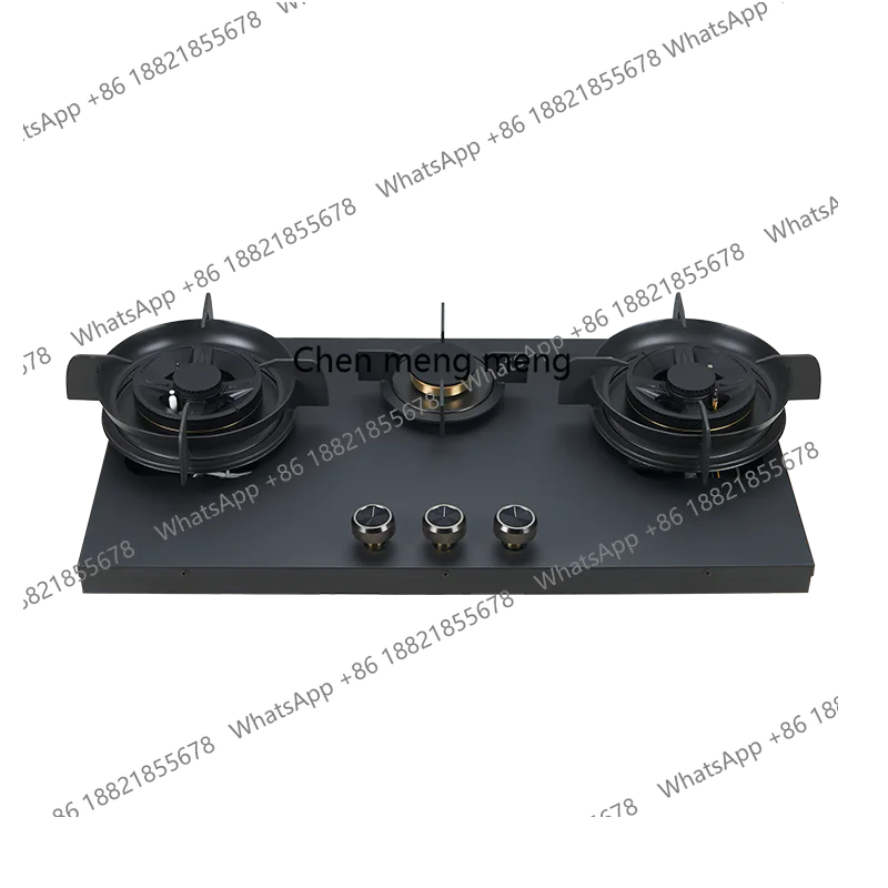 

Dengyan slab stove household embedded natural gas stove three-eye hidden fire gas stove