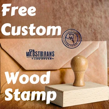 Custom Wooden Personalized Stamp 1