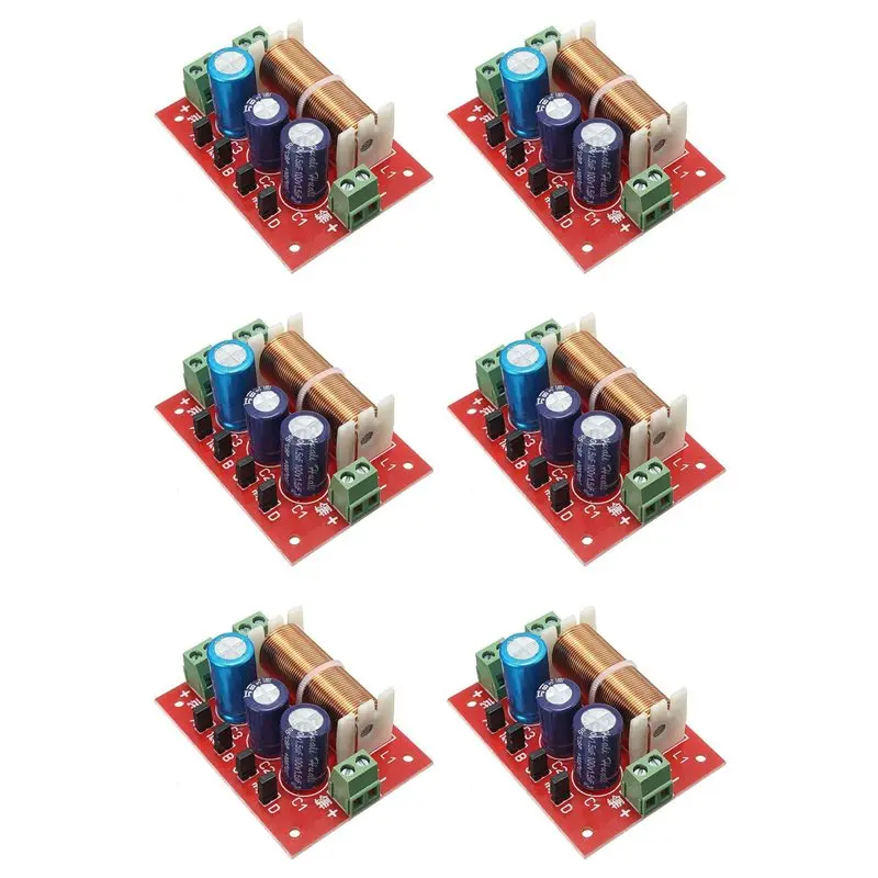 ABZZ-6X 400W Speaker Crossover 2 Way High-Low 4-16 Ohm Frequency Divider For Speaker