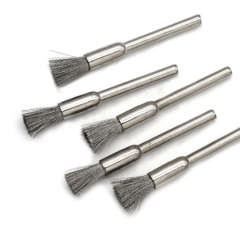 45Pc/15Pc Bàn Chải Dây Dây Thép Đánh Bóng Bánh Xe Cho Nhiều Ứng Dụng Khác Nhau Thả Vận Chuyển