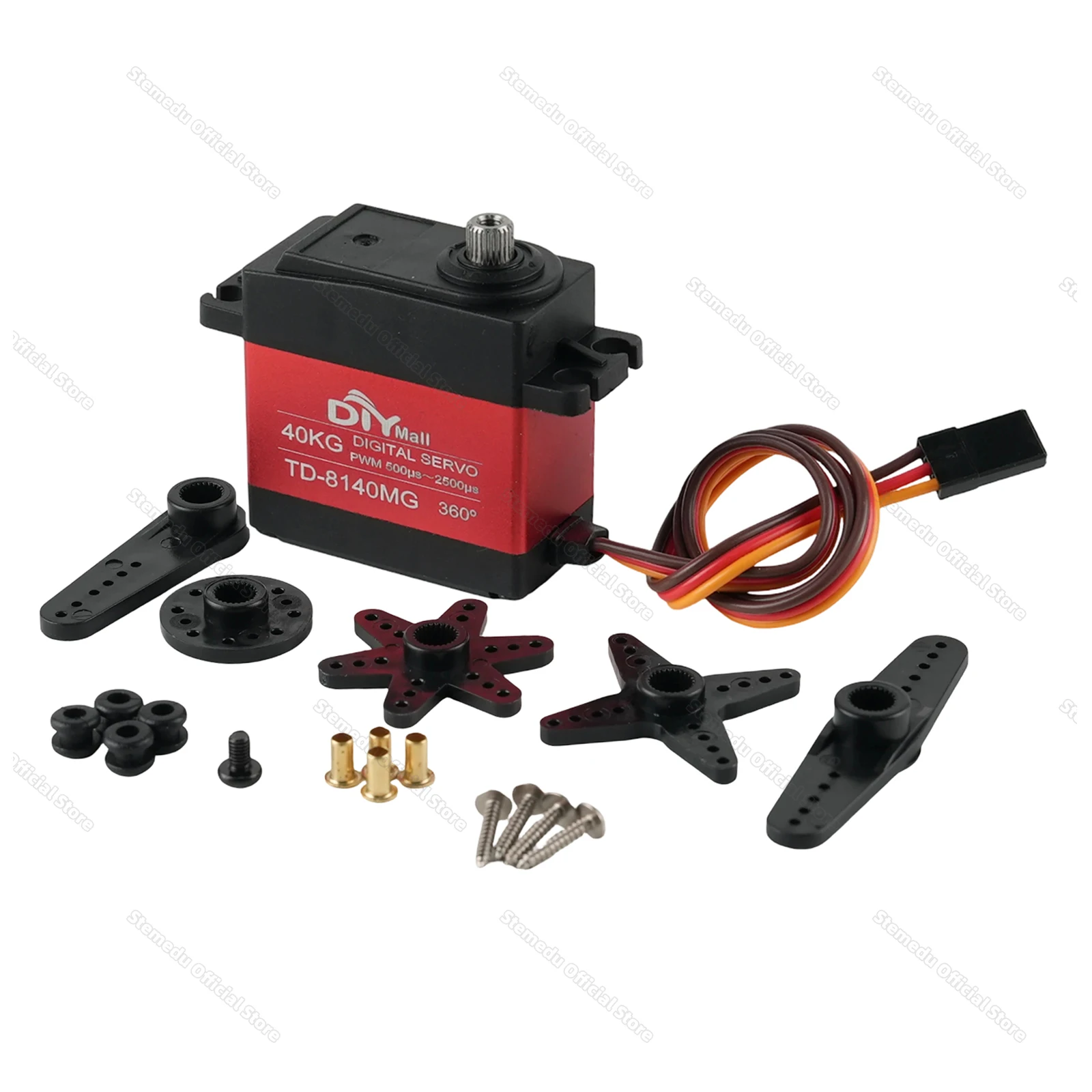Servo impermeabile 40Kg Custodia in lega di alluminio ad alta velocità Servos Metal Gear Servo digitale Baja Servo per auto RC remota in scala 1/8 1/10