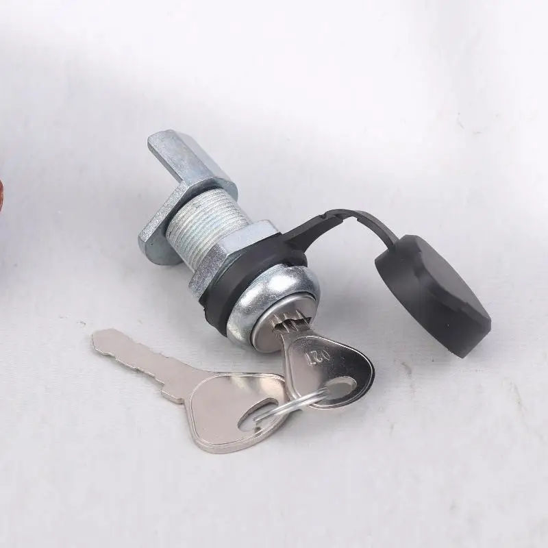 Zinc Alloy Cabinet Tongue Lock Kit With Keys, Hardware Lock For Office Desk Filing Cabinet Trailer Drawer Locker Security