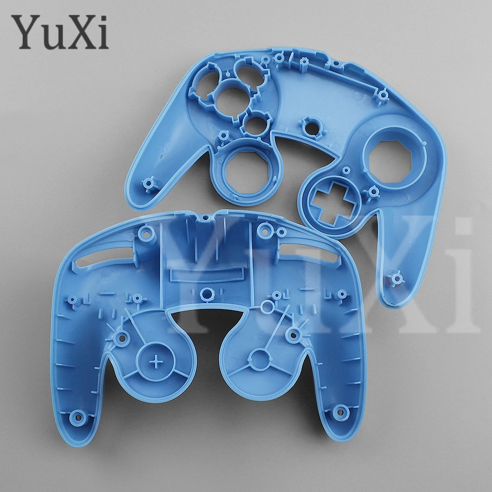 1Set Housing Shell Case For Gamecube NGC Game Controller Top Bottom Handle Cover  For Nintend NGC Replacement Accessories