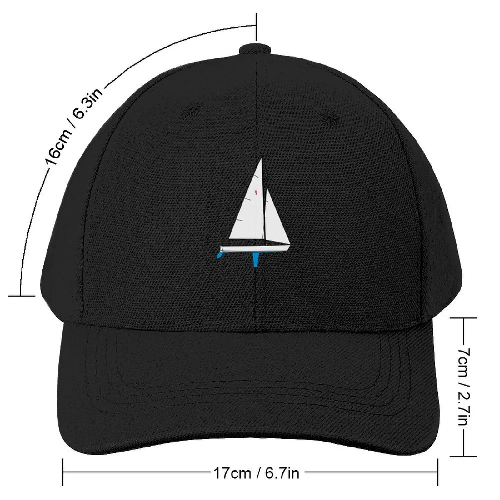 Lightning One-Design Sailboat Baseball Cap summer hat Fishing cap For Girls Men's