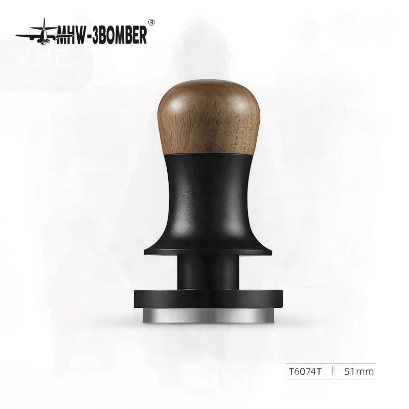 

MHW-3BOMBER Итальянский молоток для прижима кофейного порошка, постоянная сила, защита от отклонения давления, 51/53/58 размеров, повседневный бар для офиса и дома