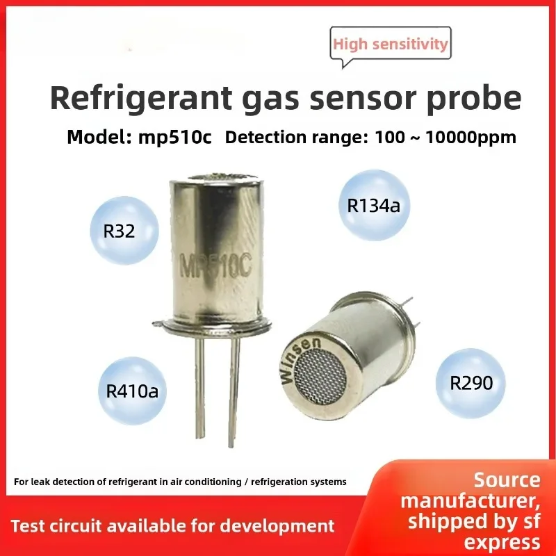

Refrigerant Sensor Freon R32 R290 Refrigerant Gas Probe Combustible Gas