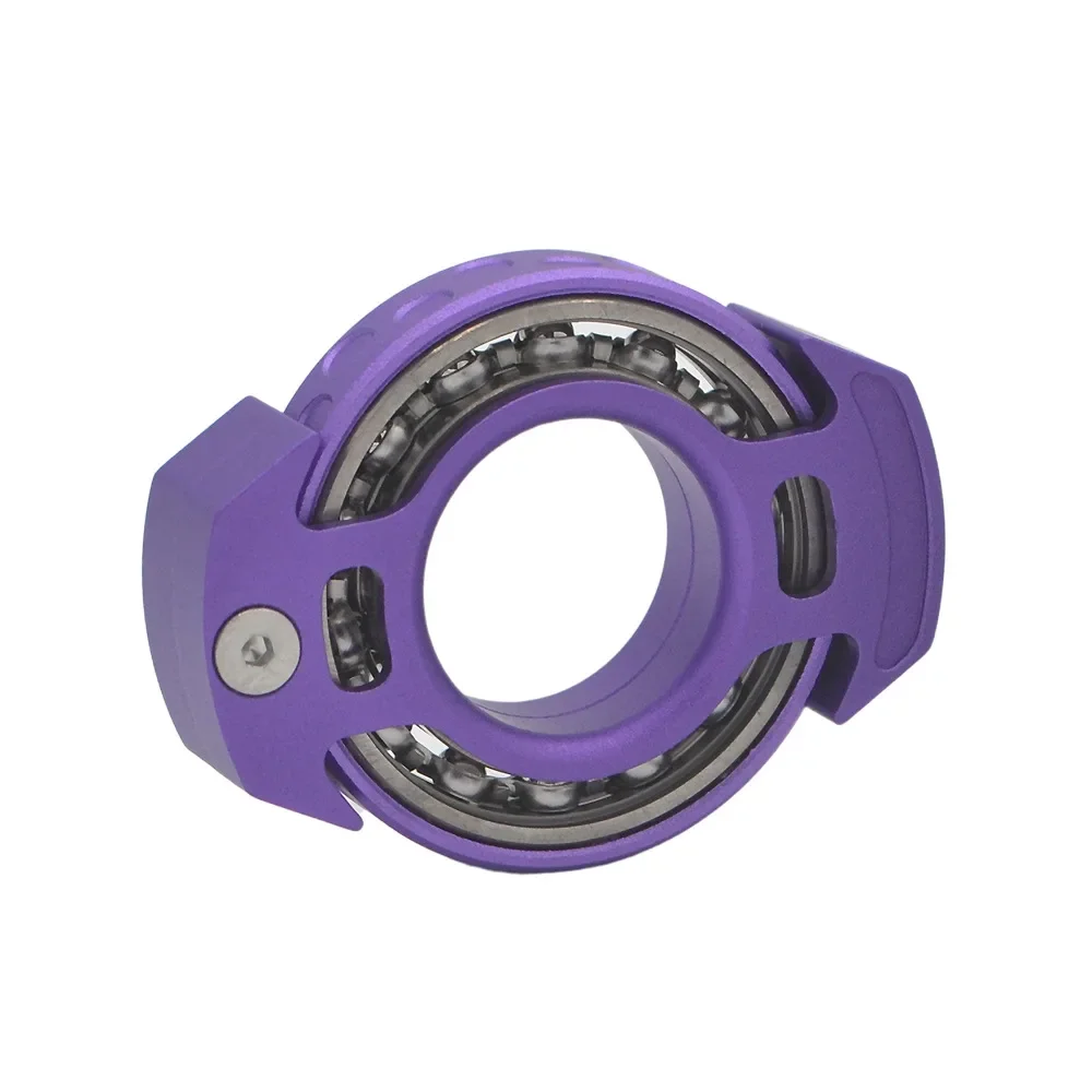 New EDC Reactor Fidget Spinner Aluminum Metal Fingertip Gyro Adult Office Fidget Toys Autism ADHD Relieves Stress Toys