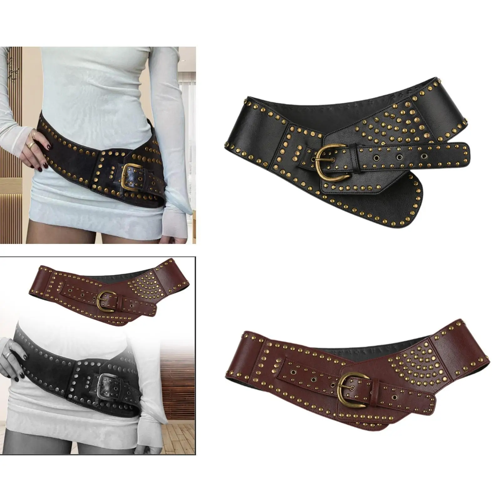 

Женский широкий ремень для женских костюмов, аксессуары, широкий пояс из искусственной кожи