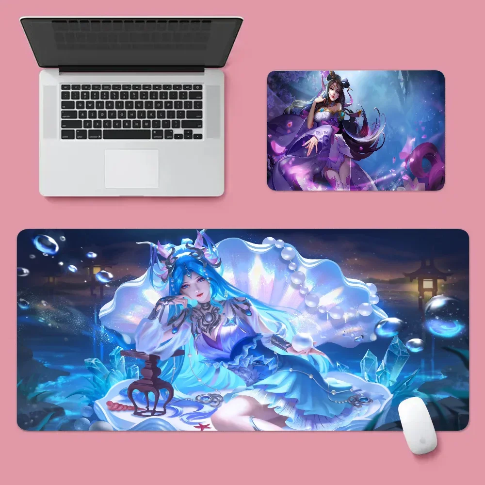 Diao Chan Honor Of Kings Fashion Unique Desktop Pad Game Mousepad Size For Customized Mouse Pad For CS GO PUBG