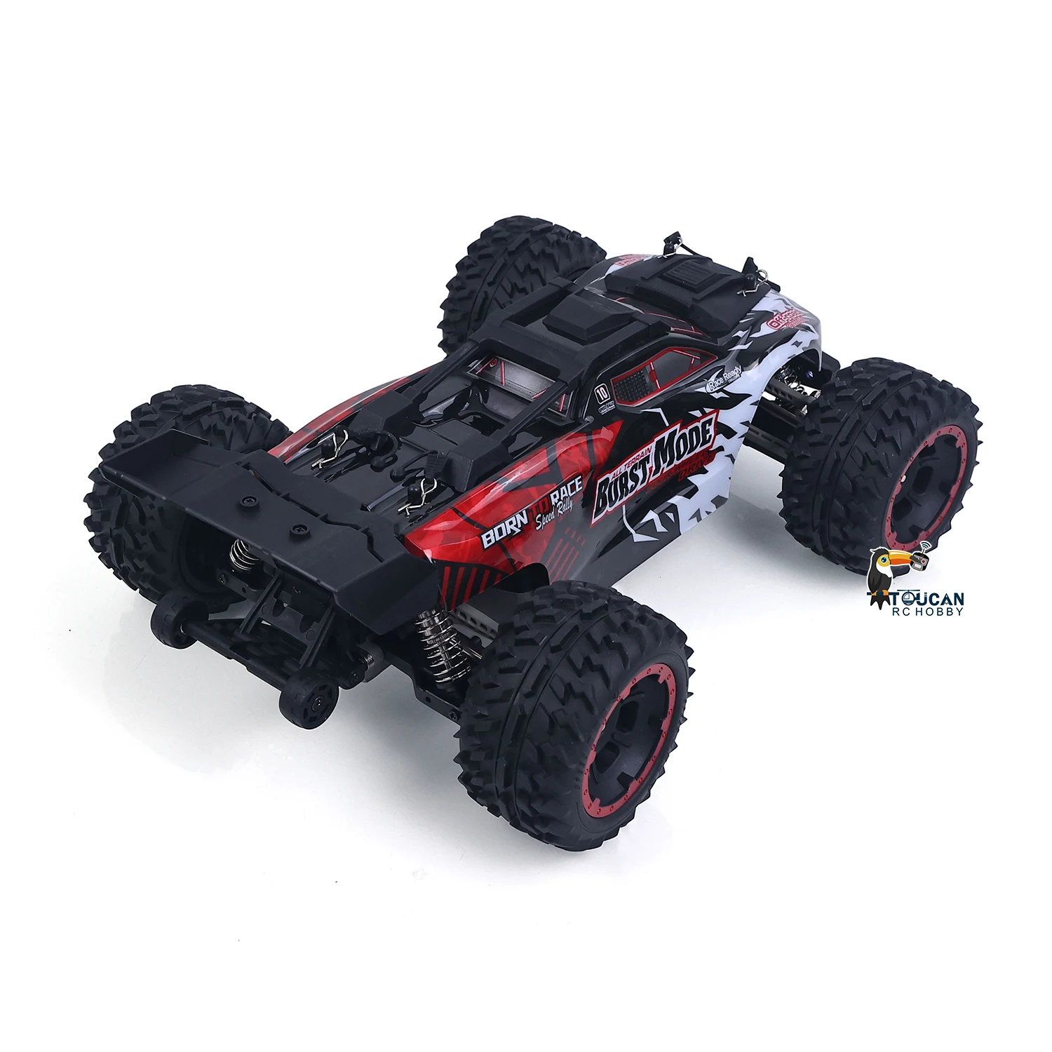 PVC-Gehäuse SCY 10101 1/10 4WD Ferngesteuertes Offroad-Auto RC Elektro-Großreifen-Truck mit Metall-Differential, Fahrbereit, LED-Licht – Detail 4