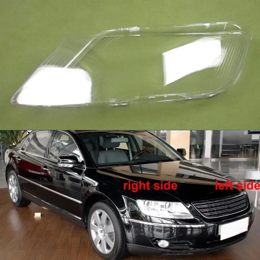 

For Volkswagen VW Phaeton 2004-2010 Xenon LED Front Headlight Cover Transparent Lampshade Lamp Lens Headlamp Shell Plexiglass