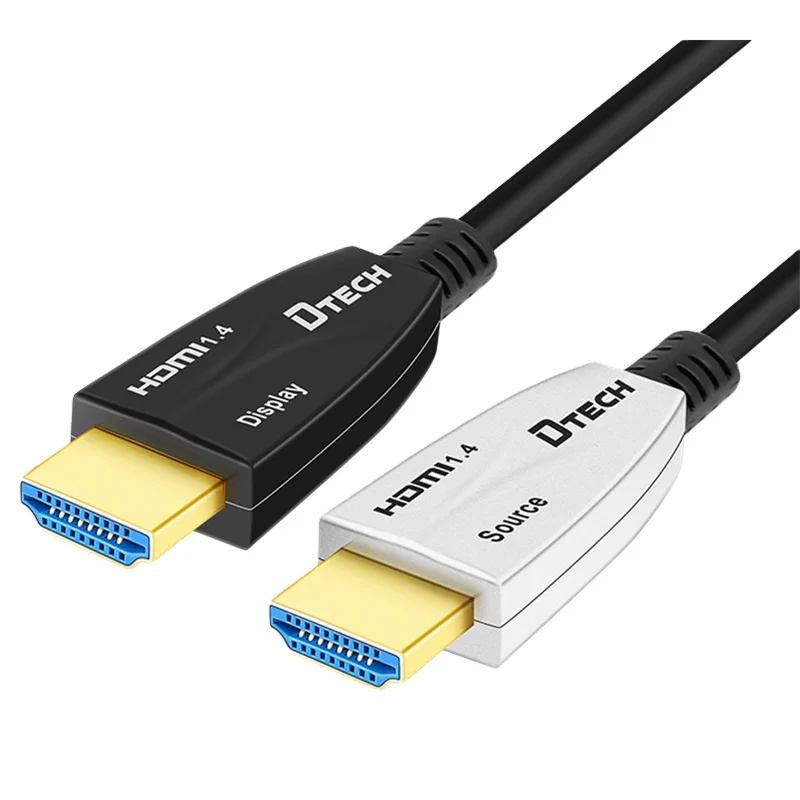 كابل ألياف DTECH 4k HDMI بطول 2 متر HDMI 1.4 لجهاز عرض HDTV #1
