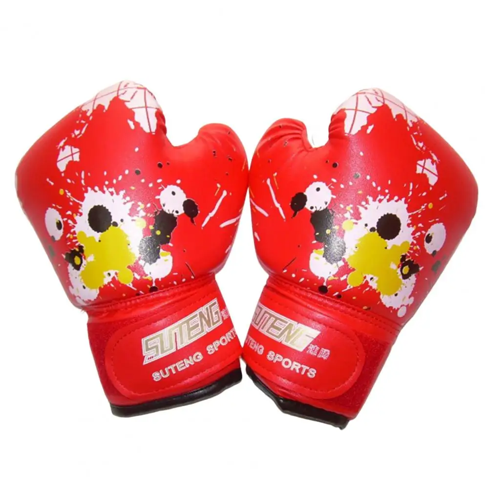 Multicolor Colored Gloves Breathable Self-protection Practical Men Boys Muay Thai Training Punching Bag Gloves