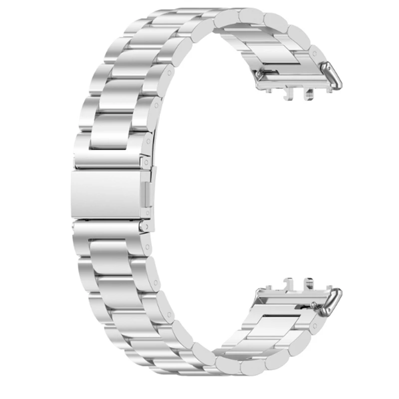 A99e-pulseira de metal para samsung galaxy fit3 pulseira de aço inoxidável acessórios de substituição