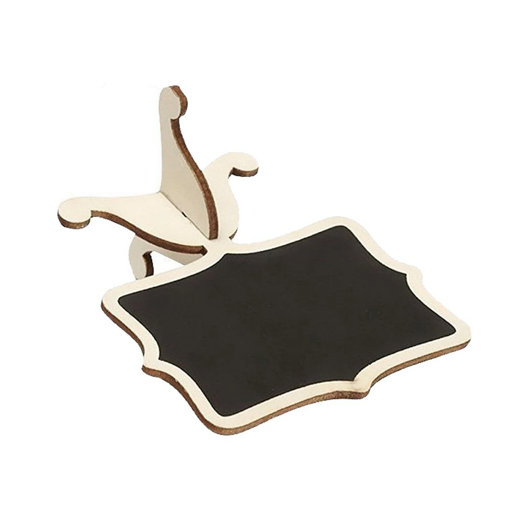 30-пакетовые мини-доски с подставкой для мольберта - деревянные прямоугольные маленькие таблички для классной доски для свадьбы, вечеринок