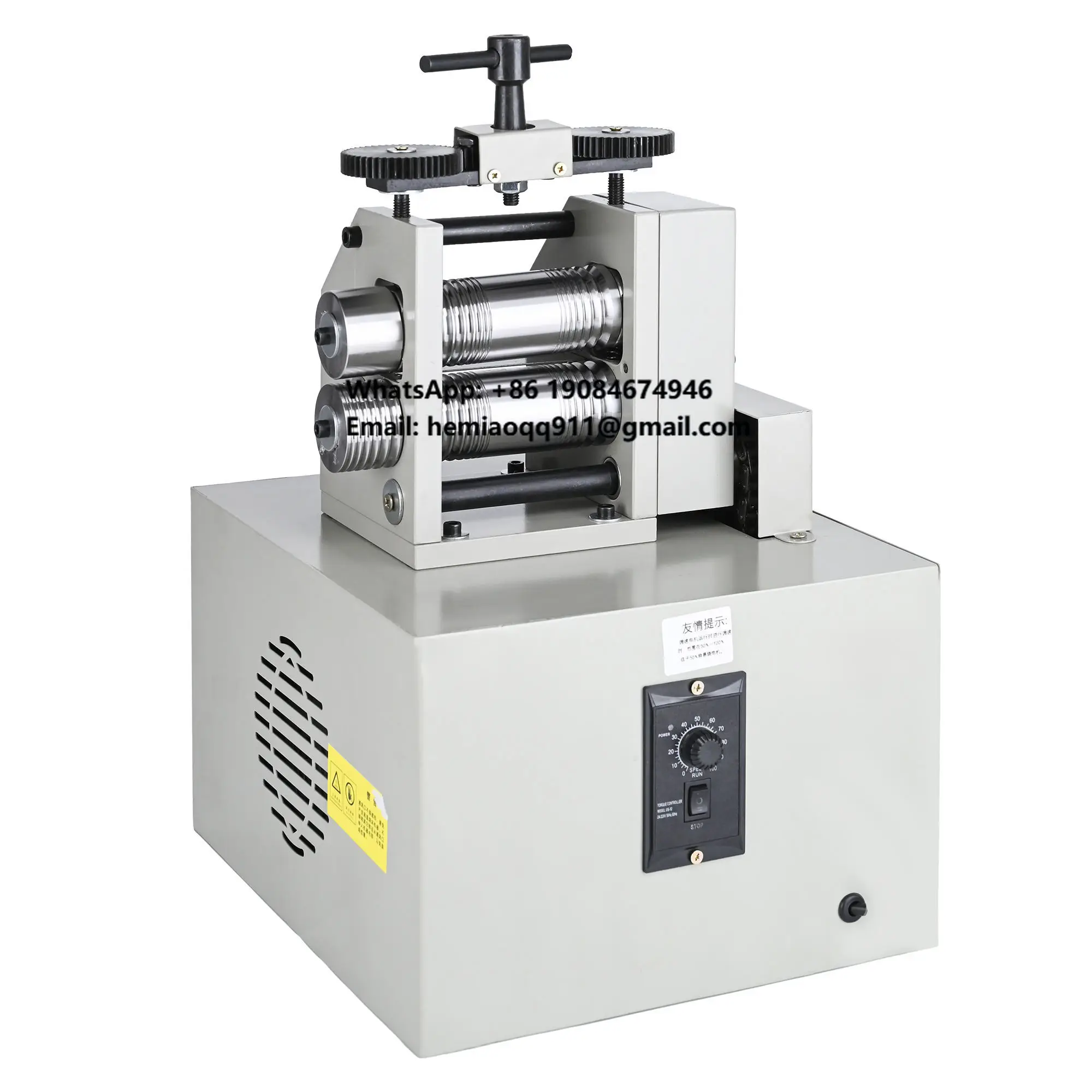 

Эффективный станок для изготовления ювелирных изделий из металла, профилегибочный инструмент для ювелирных листов на малом электрическом прокатном стане серого цвета