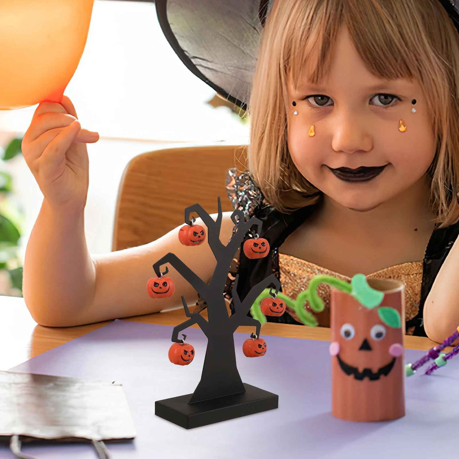

Stylish Iron Ghost Centerpiece For Halloween Party Home Table Decoration