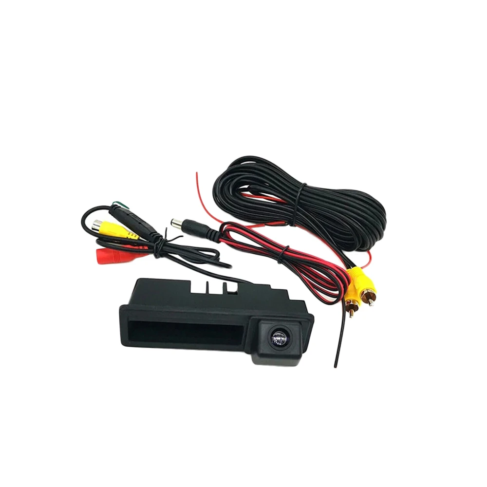 

Car Rear View Camera Wide Angle Reverse Parking Backup Camera for Audi A3 A4 A6L S5 Q7 Auto Trunk Handle Backup Camera