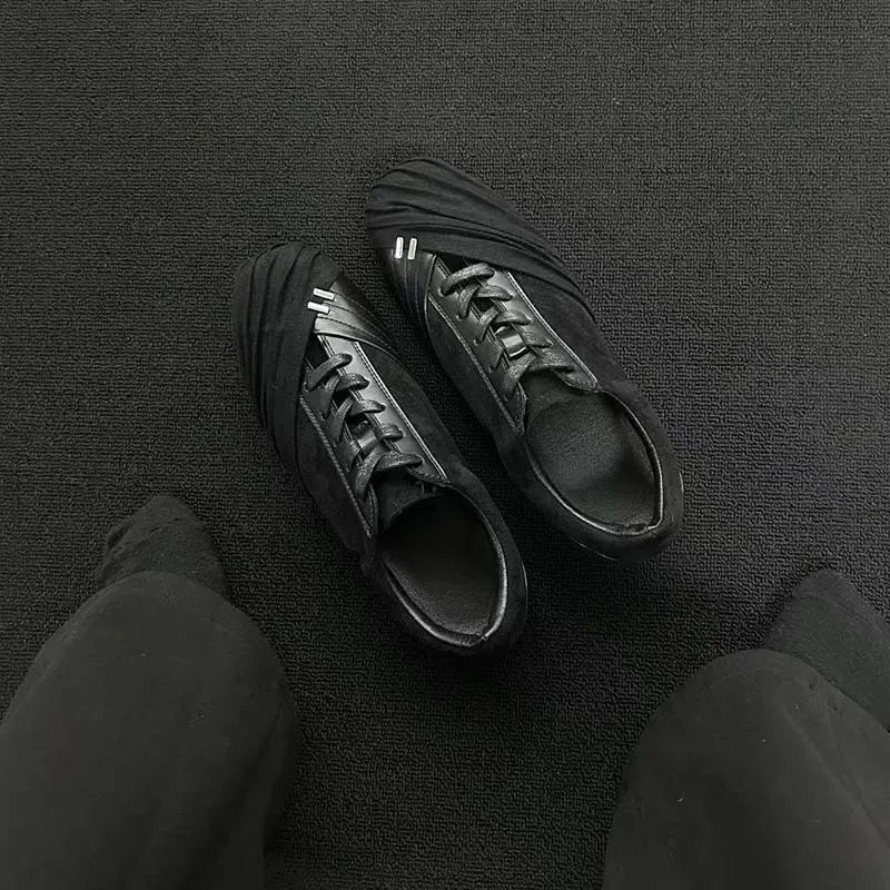 Versatile thin-soled German training shoes, racing lace-up, comfortable round-toe casual shoes for commuting, unisex sneakers