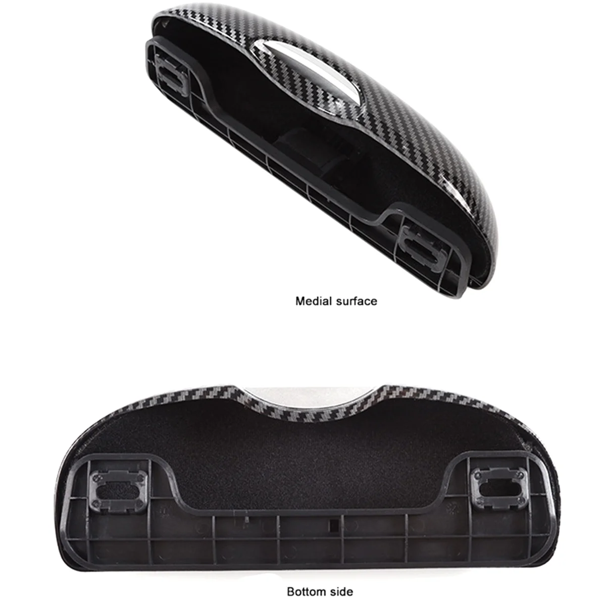 Car Glasses Box Sunglasses Case Holder Glasses Storage Box for Mercedes Benz A B C E S M GL GLC GLA GLS V Class,B -A74F