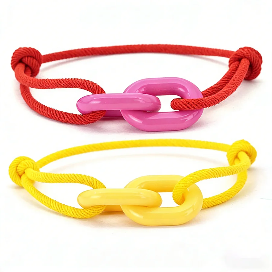 2Pcs Bohemain Women Summer Beach Accessories Cord Bracelet Premium Selected 3mm Fabric Surfing Jewelry Friendship Braslet Joias