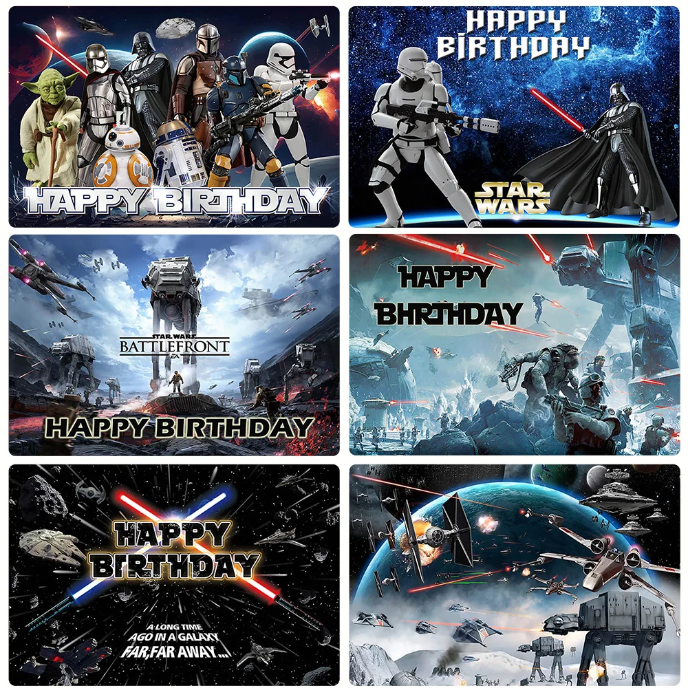 cenario-tematico-espacial-star-wars-aventura-galactica-decoracao-de-festa-de-aniversario-infantil-cha-de-bebe-banner-de-fotos-aderecos-para-fotografia