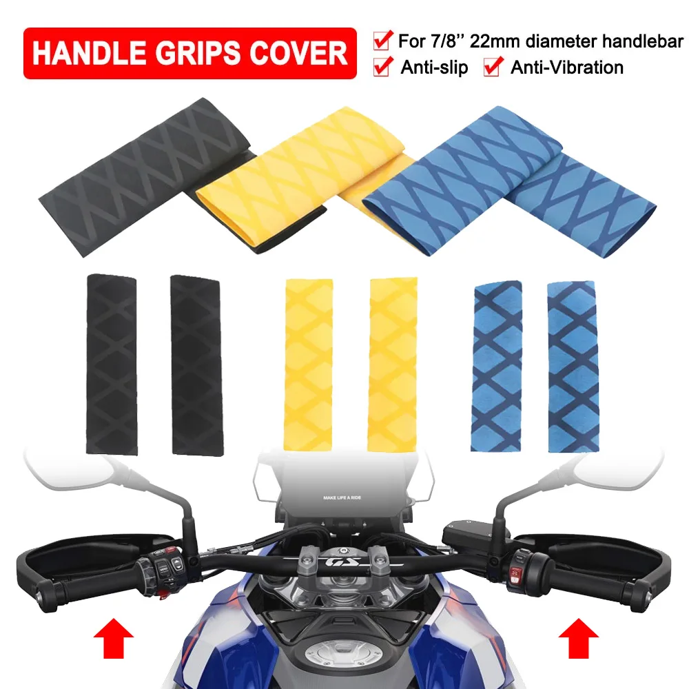 

For BMW R1300GS 2024 Motorcycle Non-slip Heat Shrink Handlebar Grips Brake Cover R1200GS R1250GS 40 Years F850GS F900R/XR K1300S