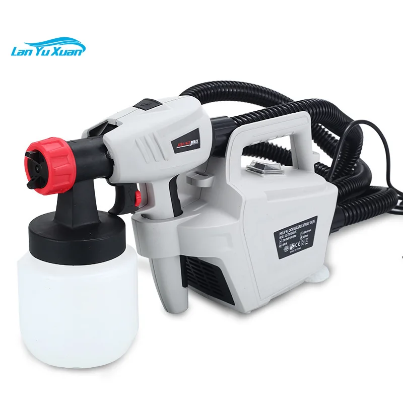 

800W HVLP Handheld High Pressure Electric Spray Gun 800ml Power Portable Airless Paint er Latex