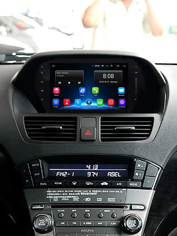 

Hot SaleAndroid Touch Screen Dashboard GPS Navigation Multimedia Auto Car DVD Player Car Video for Acura MDX