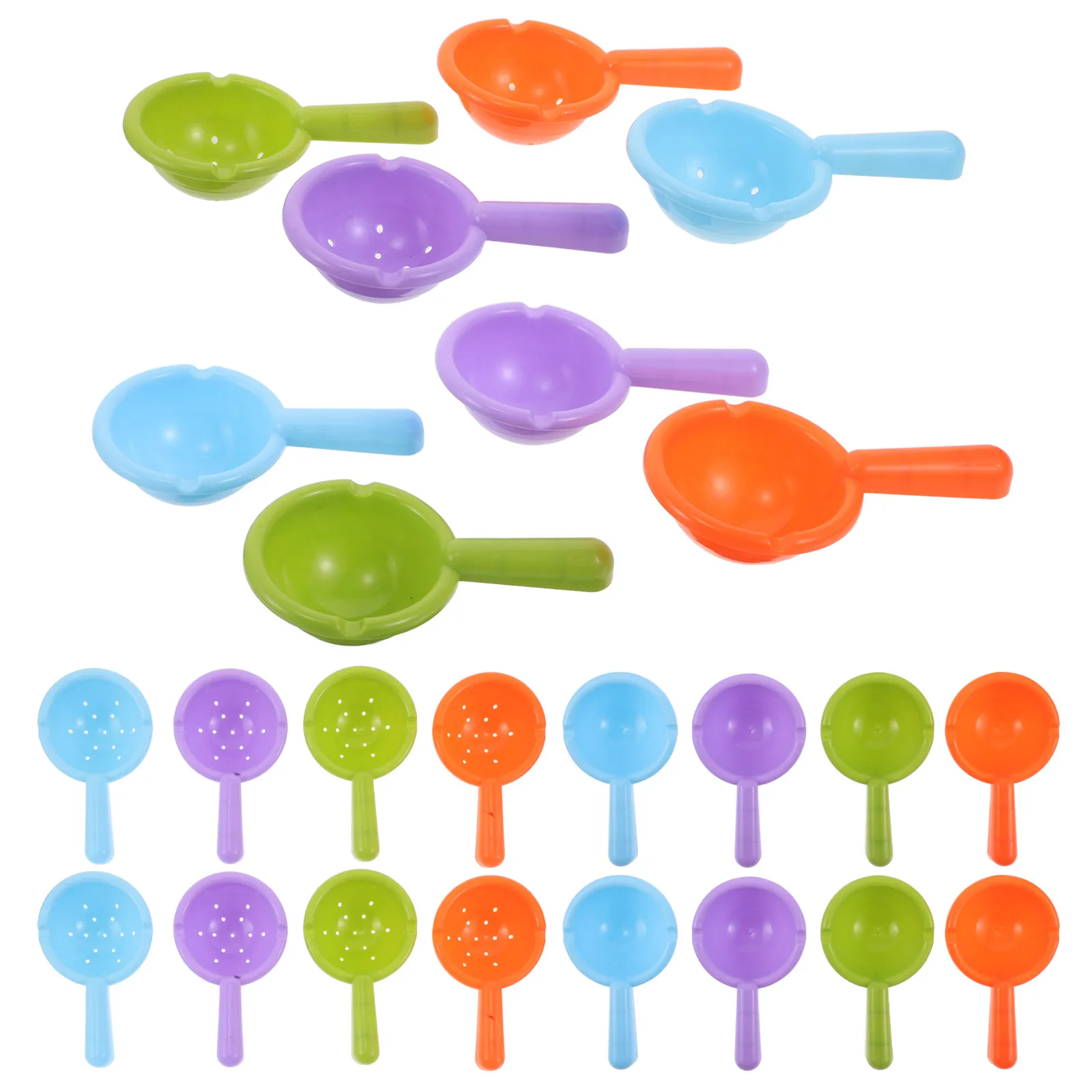 

Набор из 24 легких пляжных лопаток для малышей: инструменты для игр с песком в помещении и на улице, для строительства замков, классные игрушки для ванной