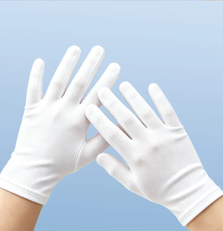 Thin Children's Gloves for Etiquette, Stretchy Performance Gloves for Dance, Sports, Kindergarten, Girls and Boys