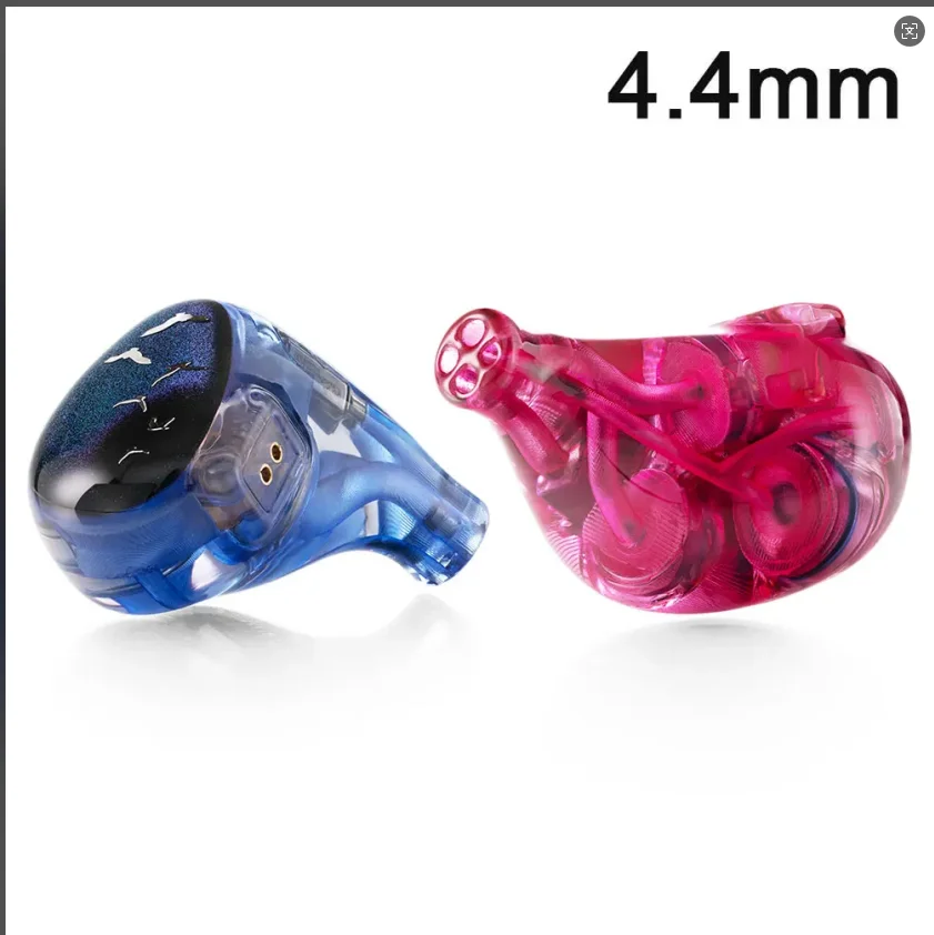 Nieuwe Celest Phoenixcall-hoofdtelefoon 1DD + 2BA + 2 Flat Panel Driver in-ear oortelefoon Monitoren 5 hybride drivers Headset voor IEMs-kabel