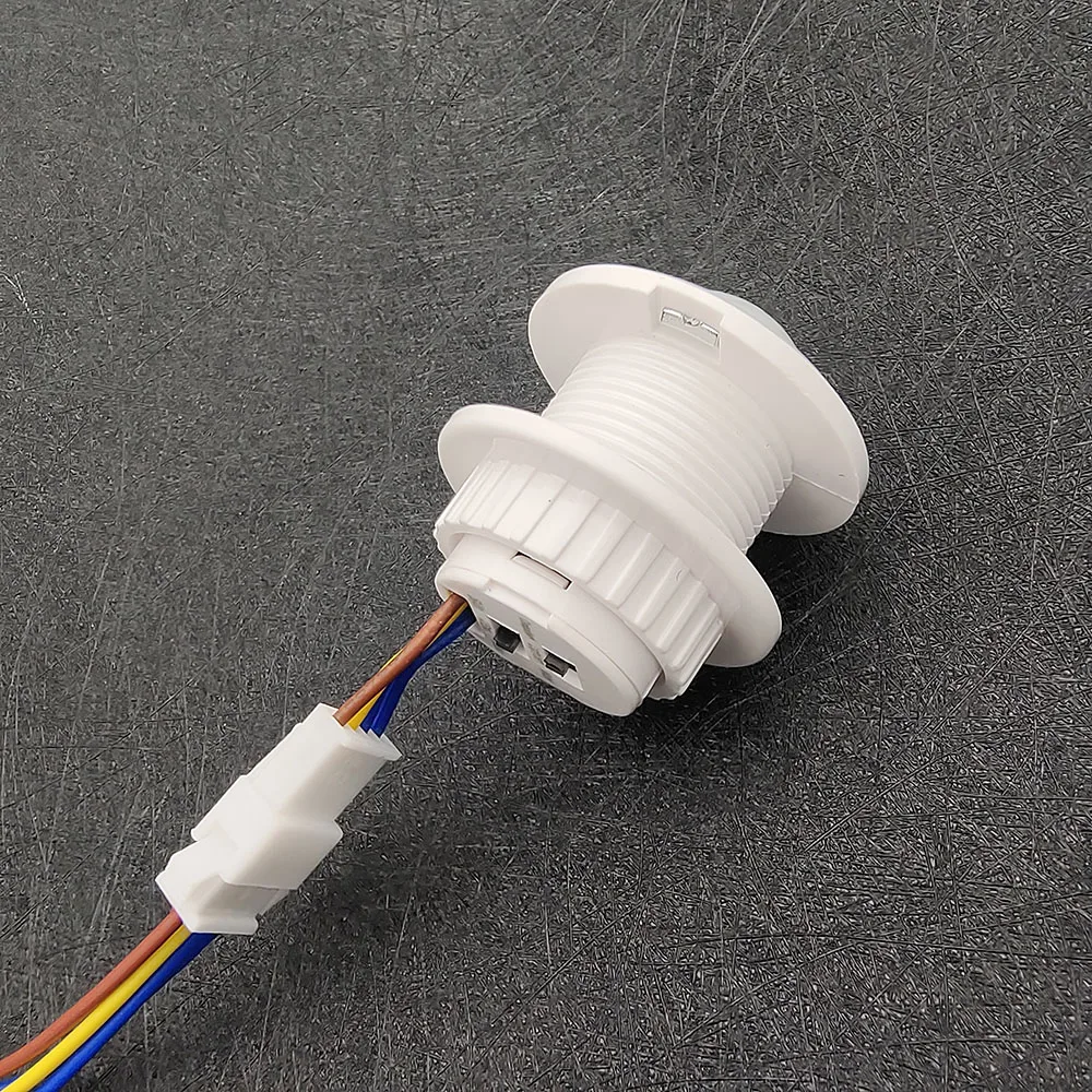 

ИК-инфракрасный регулируемый таймер задержки 110 В 220 В переменного тока индукционный детектор человеческого тела PIR датчик движения переключатель света лампа автоматическое включение выключение