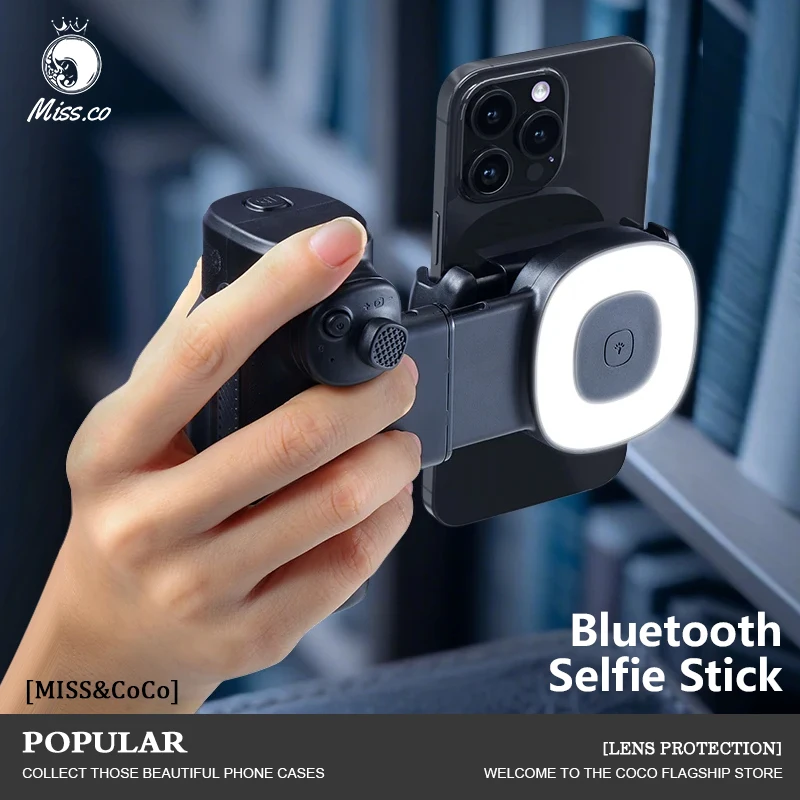 

Модернизированная функция масштабирования, портативный помощник для мобильной камеры, поставляется с трехцветной заполняющей подсветкой, стабилизатор для фотосъемки телефона, аксессуар