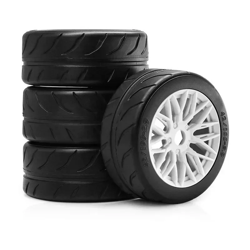

ARRMA 1/7 Infraction Tire D266 101×44mm 12mm Hex 4PCS Set for KM Rally/X3GT/Limitless RC Upgrade
